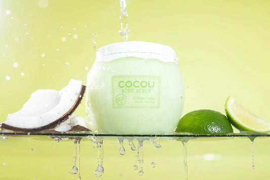 Coconut Lime Body Scrub 14oz COCOU