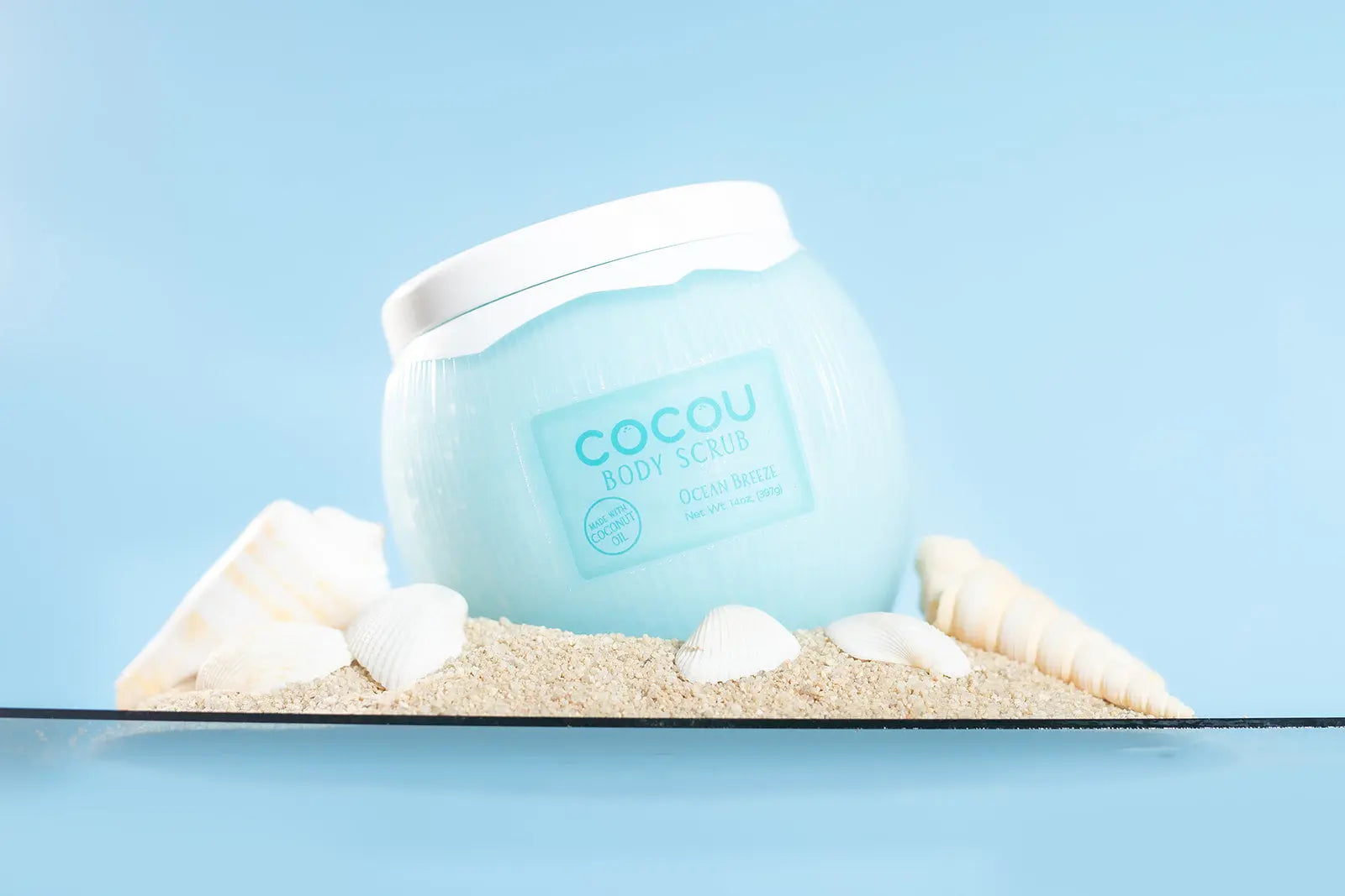 Ocean Breeze Body Scrub 14oz COCOU