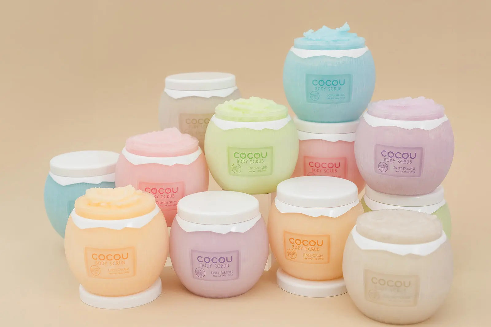 Coconut Body Scrub Collection – COCOU
