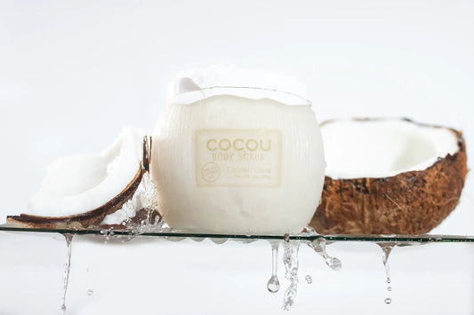 Coconut Cream Body Scrub 14oz COCOU