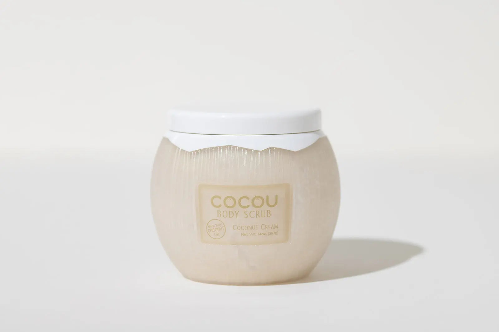 Coconut Cream Body Scrub 14oz COCOU